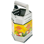 Multi-Functional Stainless Steel 6 Sided Food Vegetable Grater
