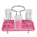 Glass Stand Rack Holder Stainless Steel