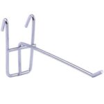 Metal Store Grid Wall Bracket Display Hooks - 4 Inch