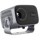 A10 Smart Projector Portable Android 11.0 Projector with 5G/2.4G Dual WiFi BT 1280*720P 200ANSI 2000:1 Home Theater Projector